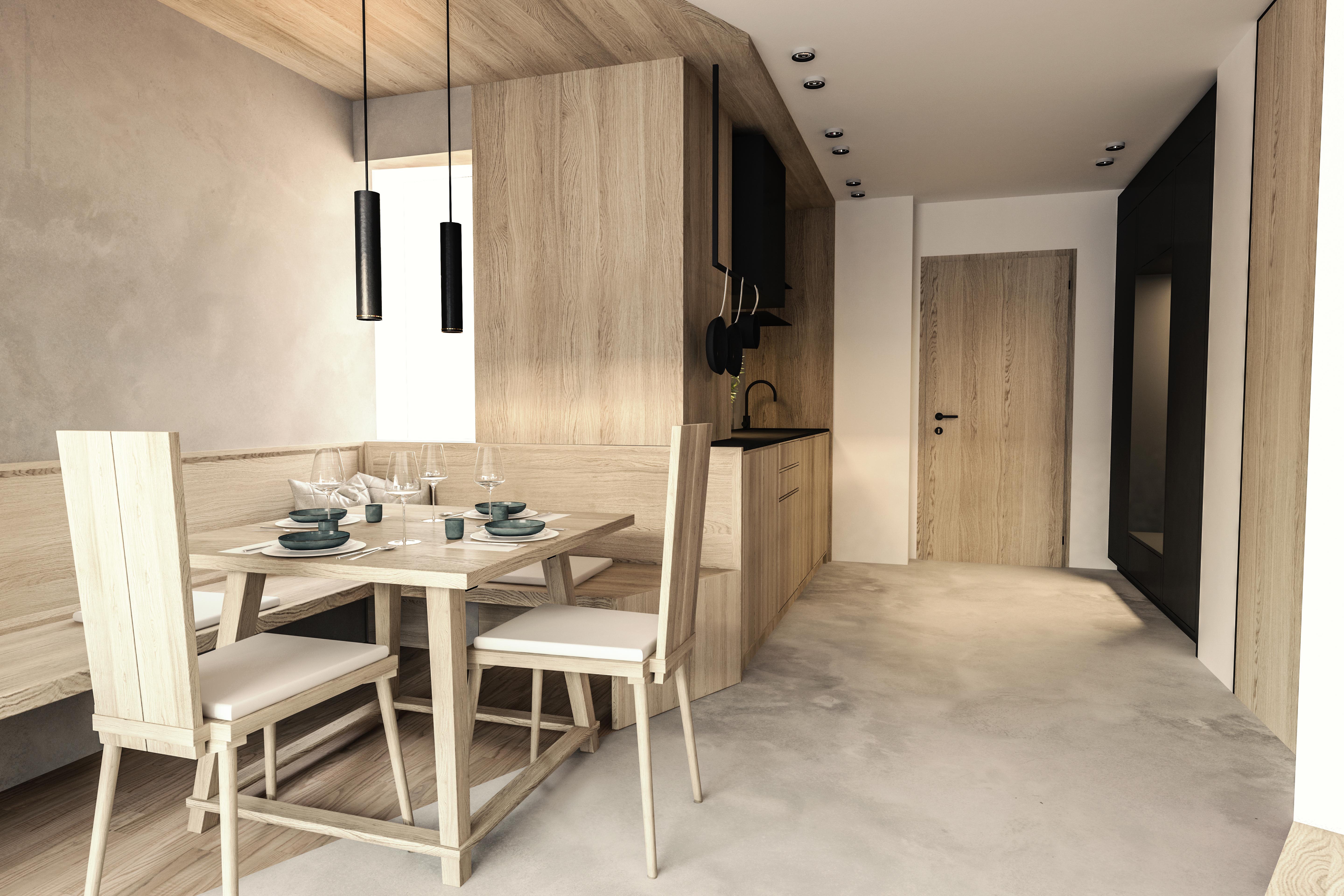 Zita Küche - Lebe'oetz im Ötztal - Modernes Apartments für 2-4 Personen